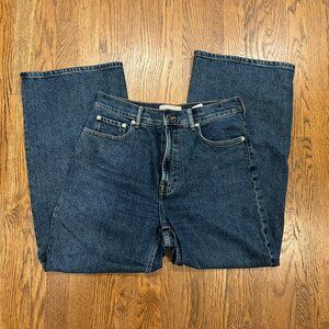 Everlane The Way High Sailor Jean in Dark Wash